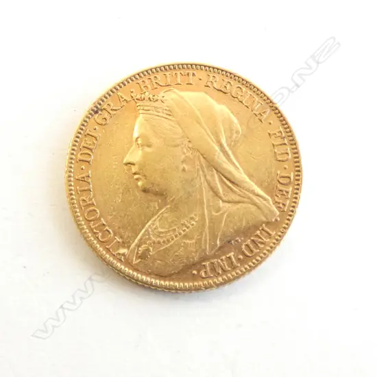 1898 QUEEN VICTORIA FULL SOVEREIGN 8.00gms