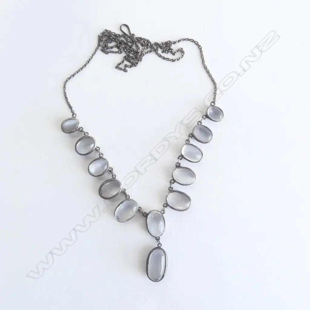 VINTAGE MULTI MOONSTONE NECKLACE Image 1++