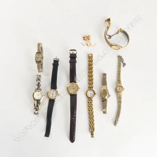 8 SEIKO LADIES WRIST WATCHES