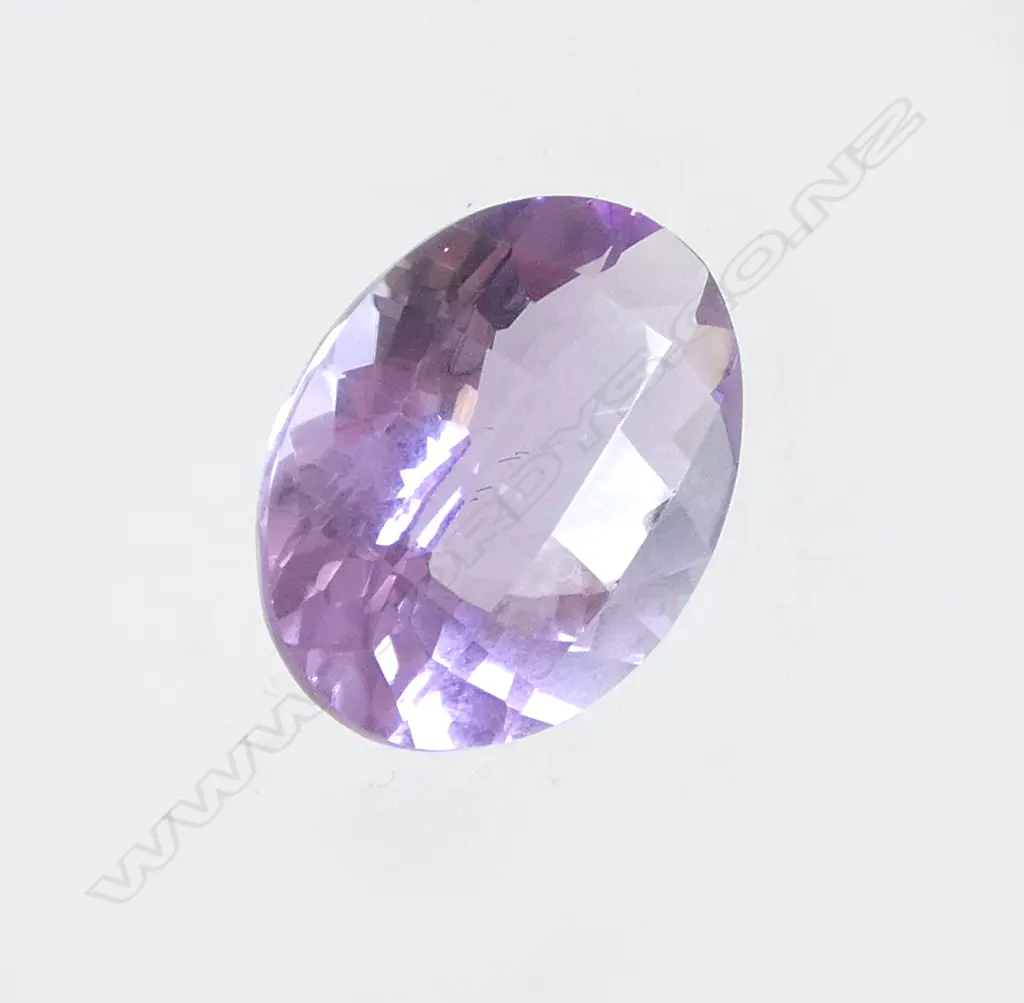 OVAL CUT AMETHYST LOOSE STONE Image 1++