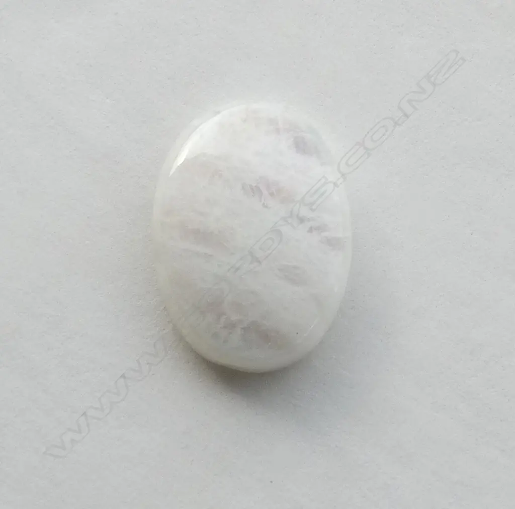 LRG OVAL RAINBOW MOONSTONE CABOCHON  Image 1++