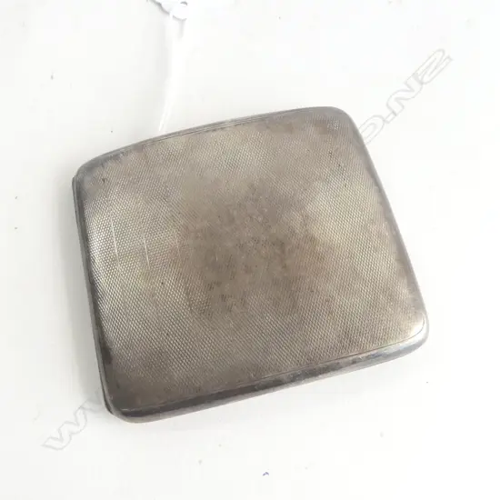 STG SILVER CIG. CASE, BIRMINGHAM 1918, 94gms