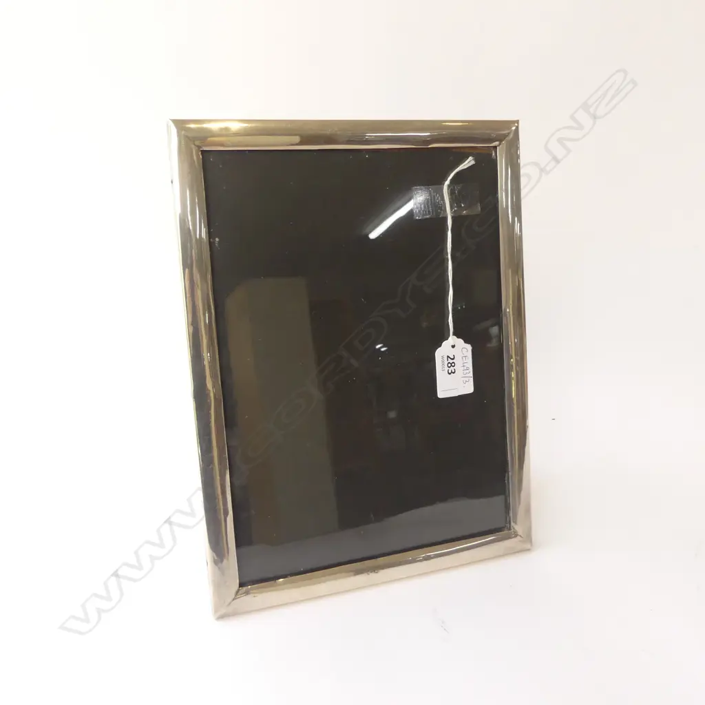 STG SILVER PHOTO FRAME, B'HAM 1919 270x210mm overall Image 1++