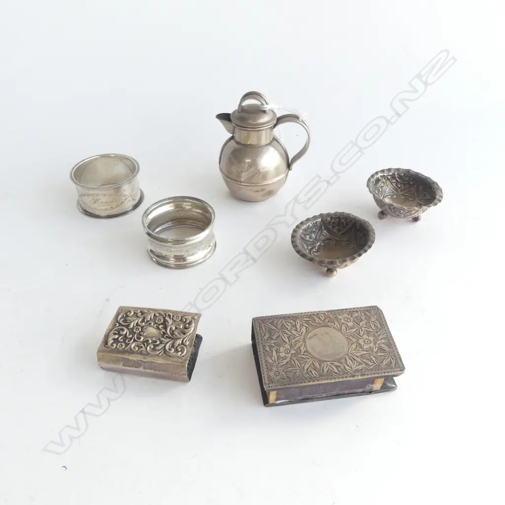 7 PCES STG SILVER; 112grms Image 1++
