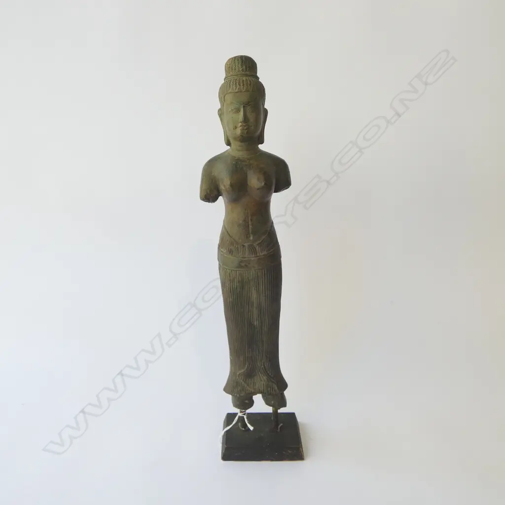 BRONZE ORIENTAL FEMALE FIGURE H.480mm Image 1++