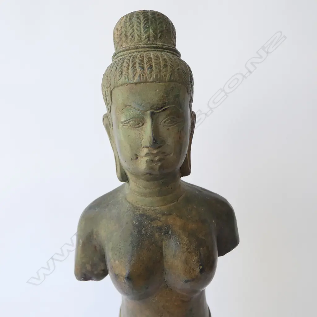 BRONZE ORIENTAL FEMALE FIGURE H.480mm Image 1++
