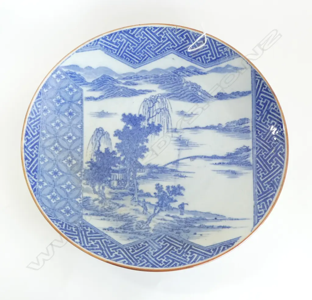 MEIJI JAPANESE INBAN LGE CHARGER late 1800's Dia.380mm Image 1++