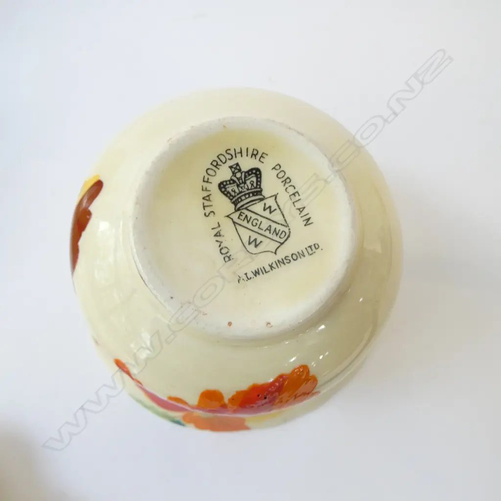 7PC COLLECTION WILKINSON'S AUTUMN LEAF PAT CHINA PLATES JUG COFFEE CAN ETC Image 1++