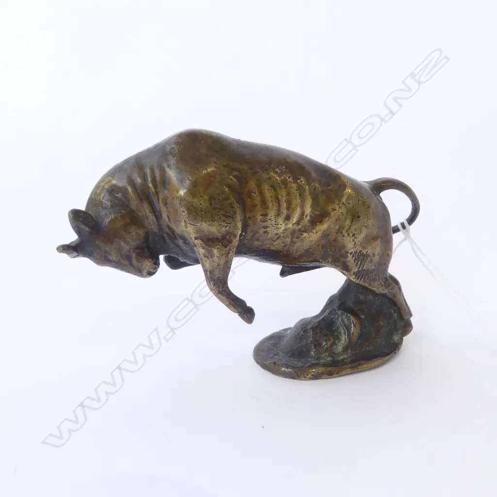 BRONZE BULL H.80mm Image 1++
