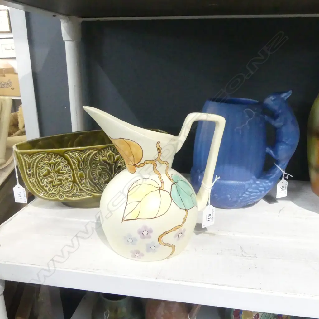 BESWICK TROUGH VASE L300MM ACORN JUG H230MM & EMPIRE WARE JUG H210MM Image 1++