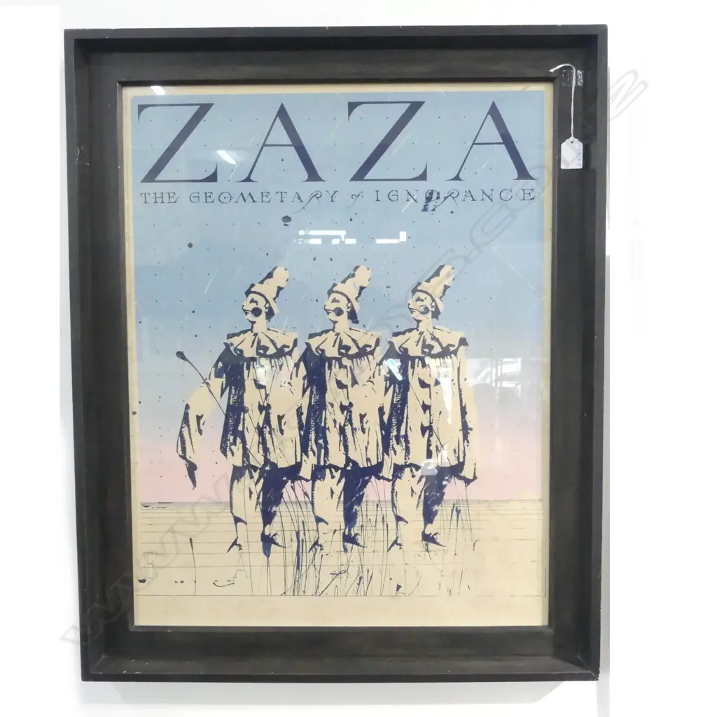 Frank Womble (1946-2924) 'Empty Handed Wise Men' Screenprint Image 1++