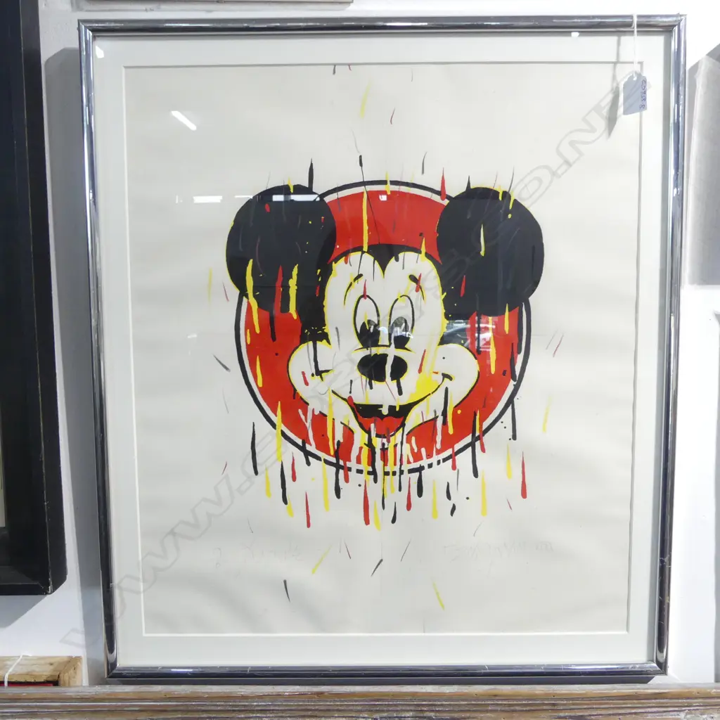 Frank Womble (1946-) 'Deadnutz' Lithograph. Signed entitled 9/85 & dated '82. 535 x 475mm. Slight water mark to the bottom margin. Provenance: From an artists estate Image 1++