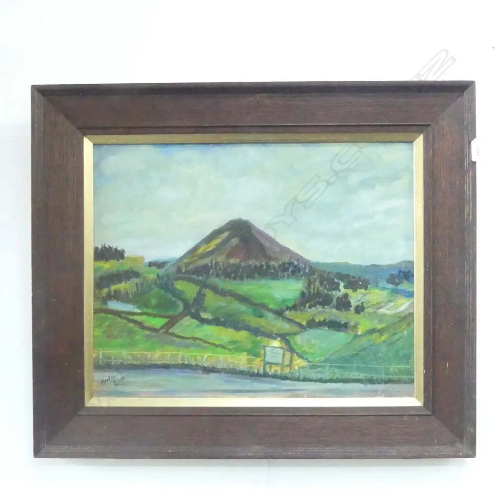 KARL SIM 'EAST COAST' ACRYLIC CANVAS ON BOARD, 1941 390x500mm Image 1++