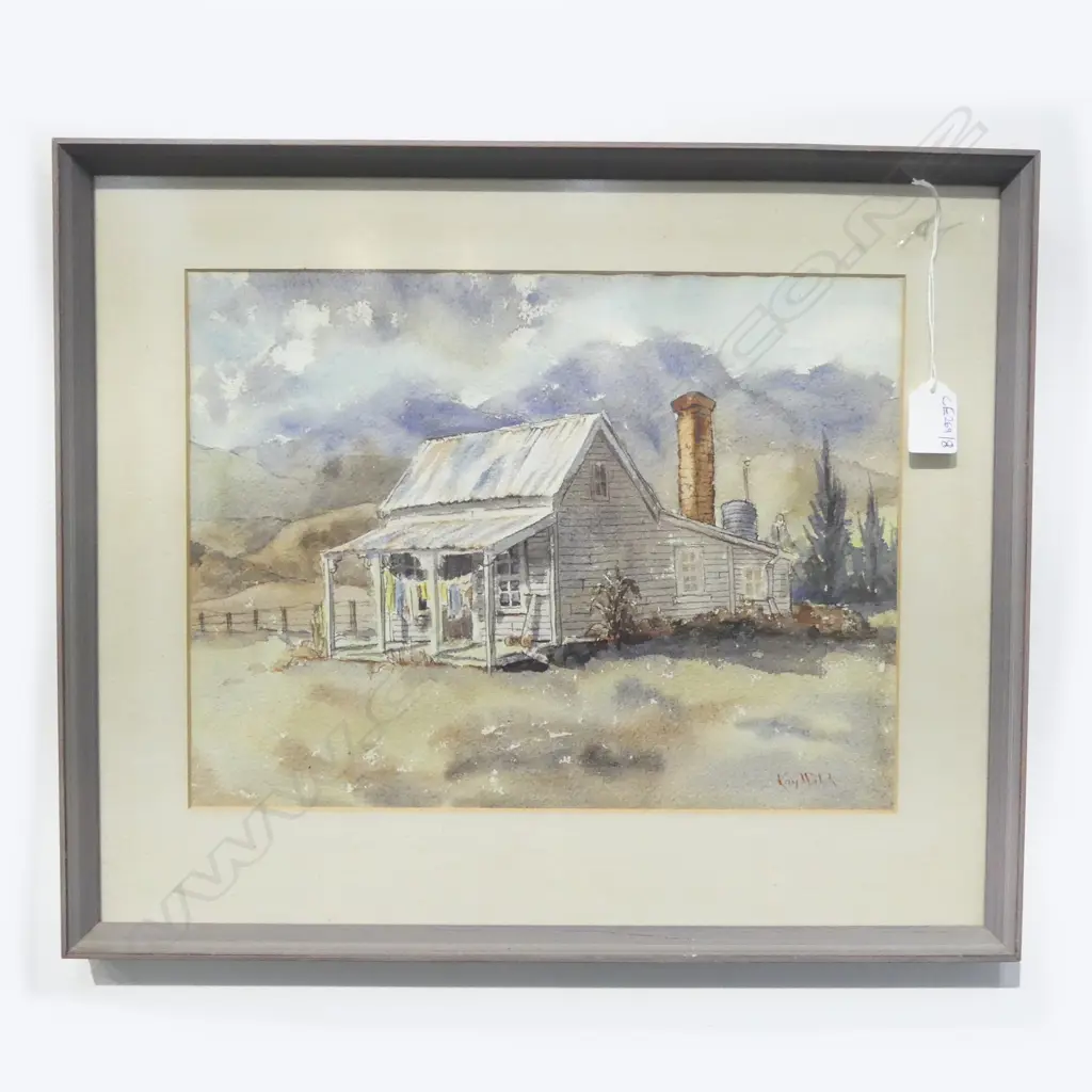 KAY WALSH, COLONIAL COTTAGE WC, 270x355mm Image 1++