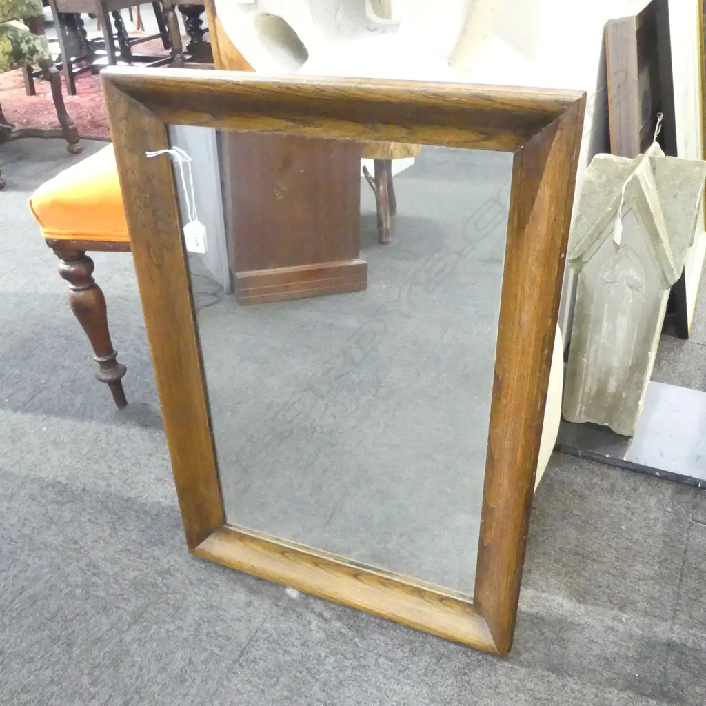 VINTAGE MIRROR IN WOODEN FRAME 380x580mm Image 1++