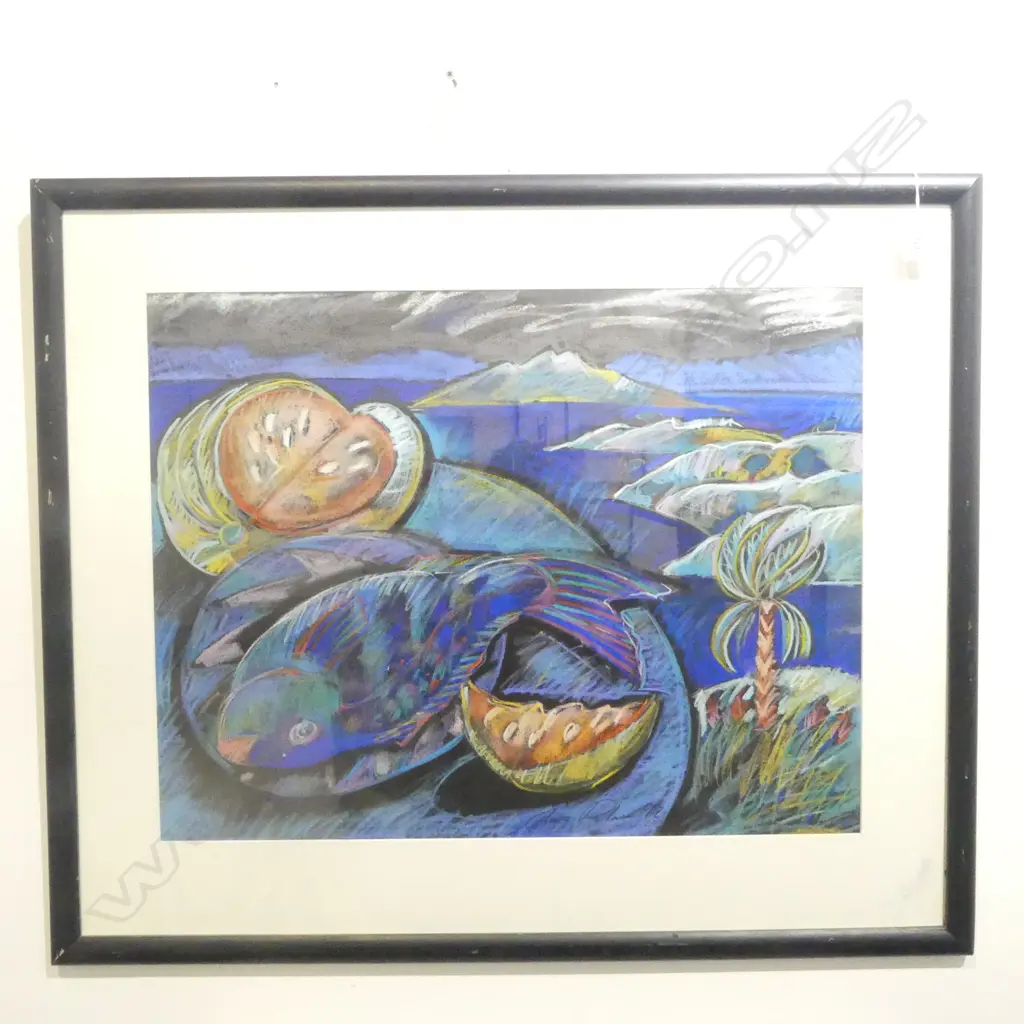 ANNA PALMER STILL LIFE, PASTEL, signed & dated '92, 500 x 630mm Image 1++