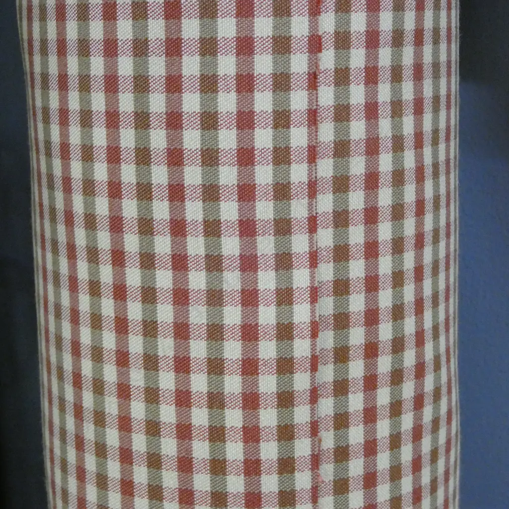 BOLT OF PRINTED CHECK CLOTH Image 1++