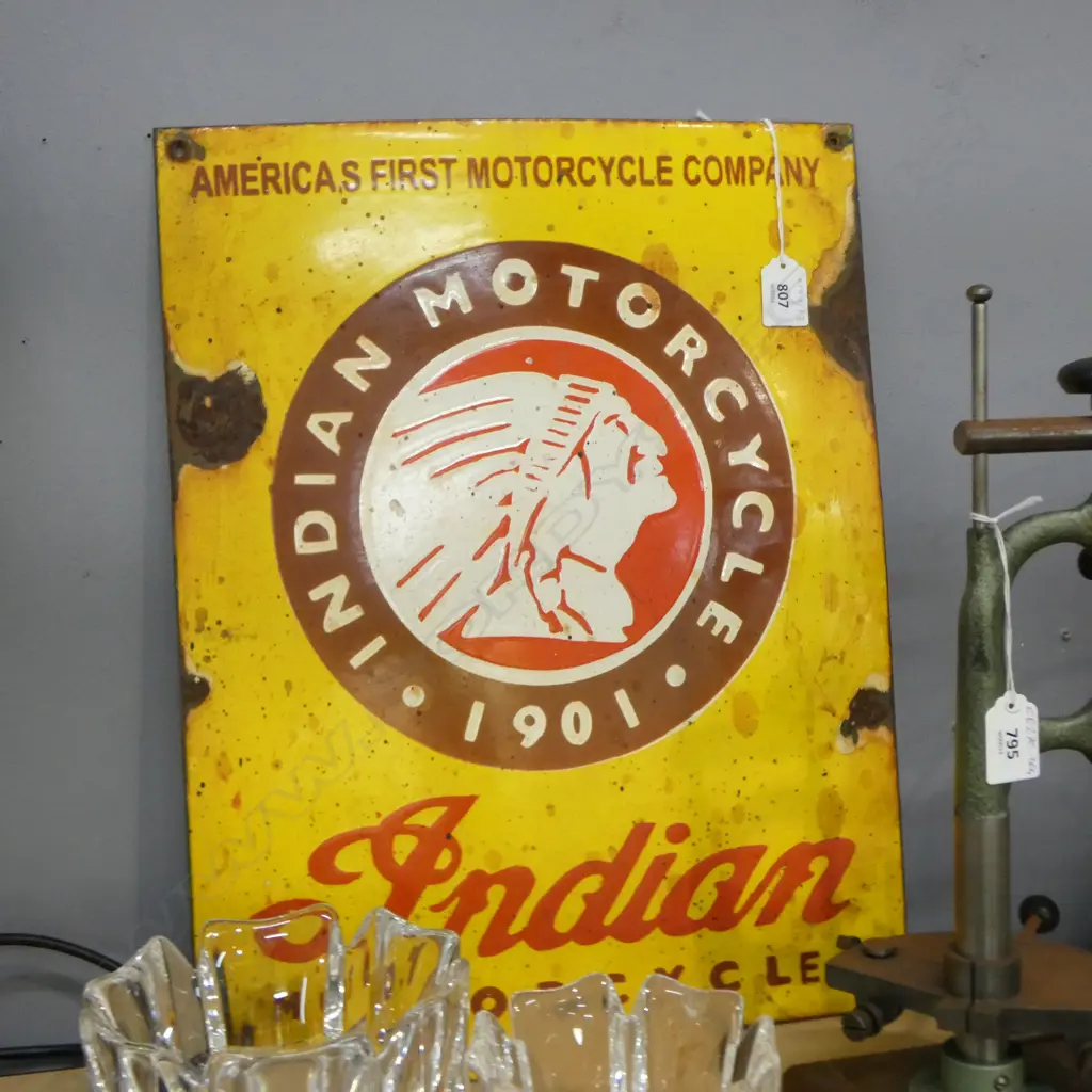 ENAMEL SIGN 460 x 360mm Image 1++