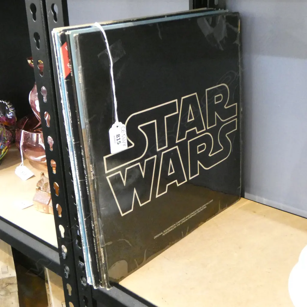ASST. LP RECORDS; STAR WARS ETC Image 1++