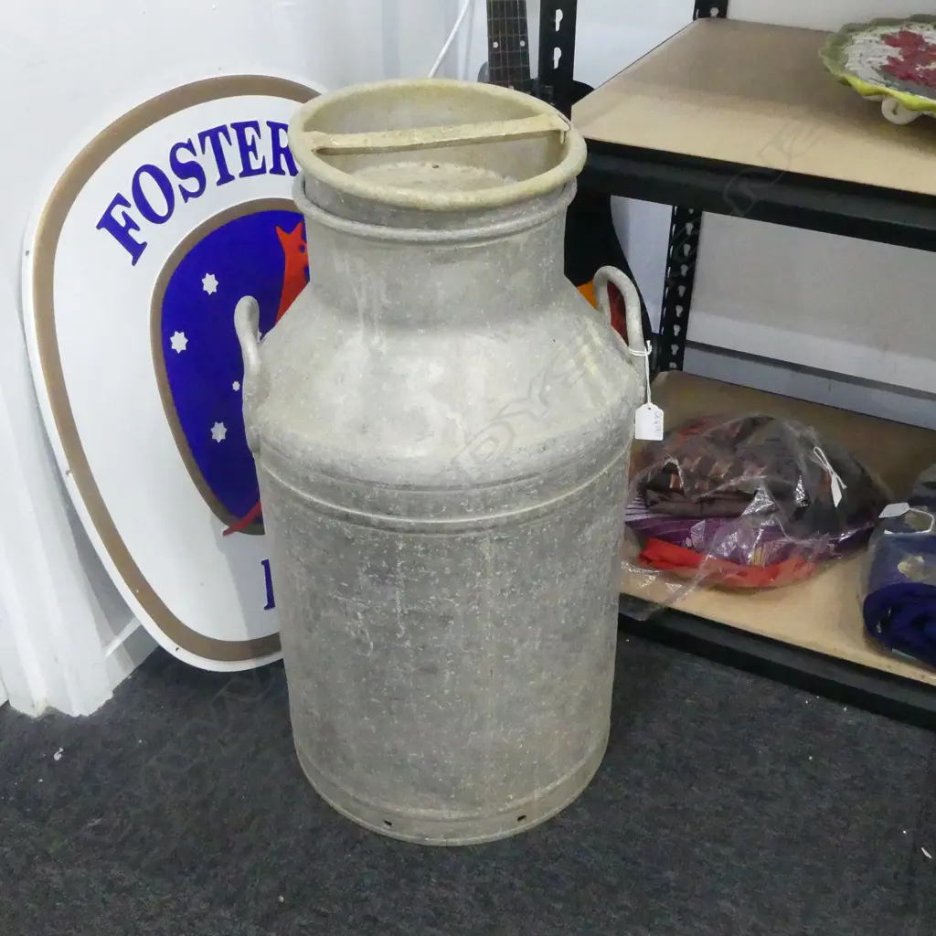 METAL MILK / CREAM CAN H.640mm Image 1++