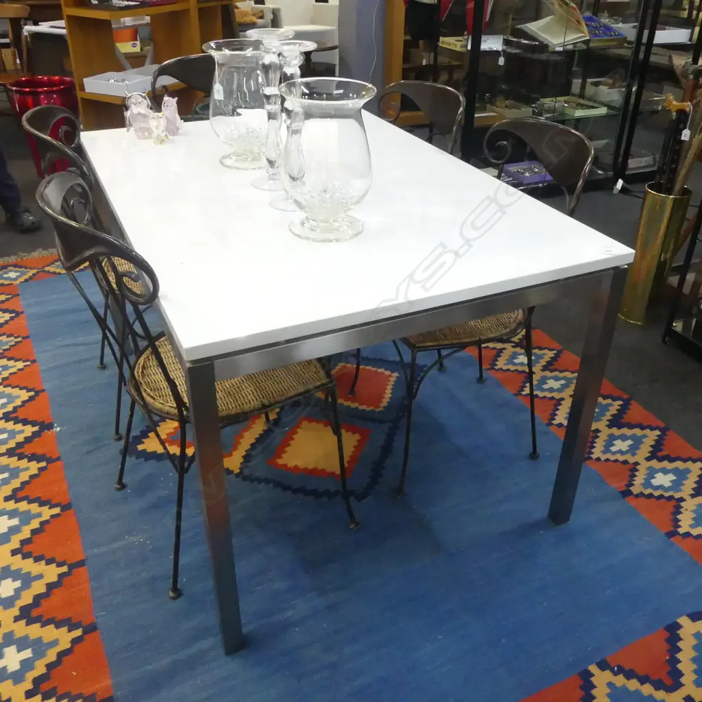 MODERN DINING TABLE 1300x900x750mm EX FREEDOM Image 1++