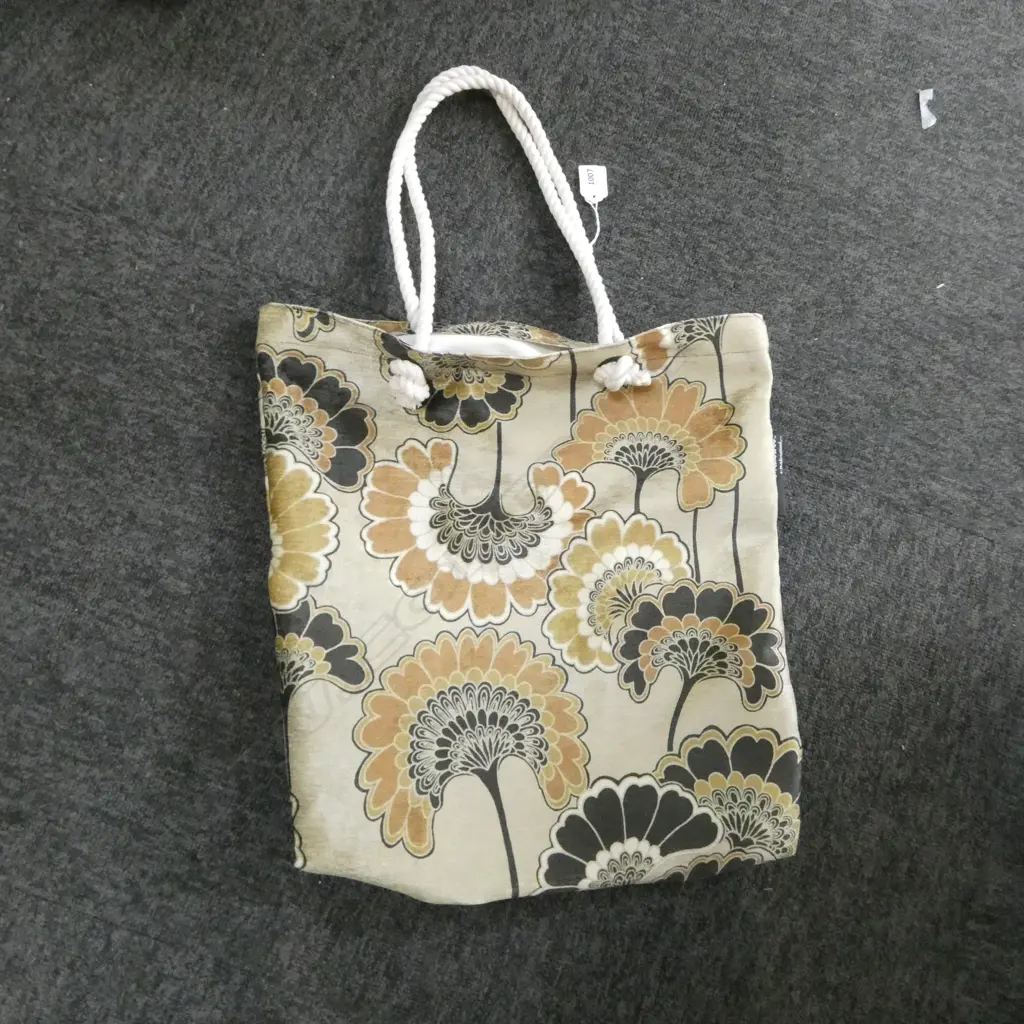 TOTE BAG FLORANCE BROADHURST FABRIC 460mm X 400mm Image 1++