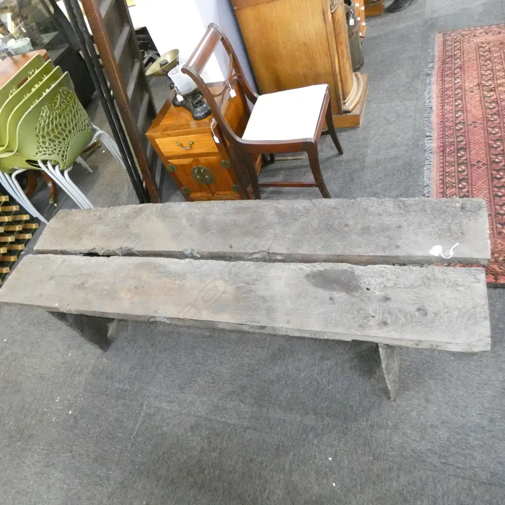 PR. RUSTIC ELM BENCHES W.1830mm Image 1++