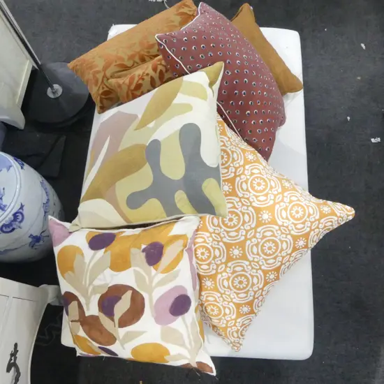 7 ASST. CUSHIONS