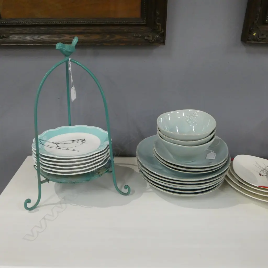 12 PORTUGUESE COSTA NOVA PLATES + BOWLS + OTHER Image 1++