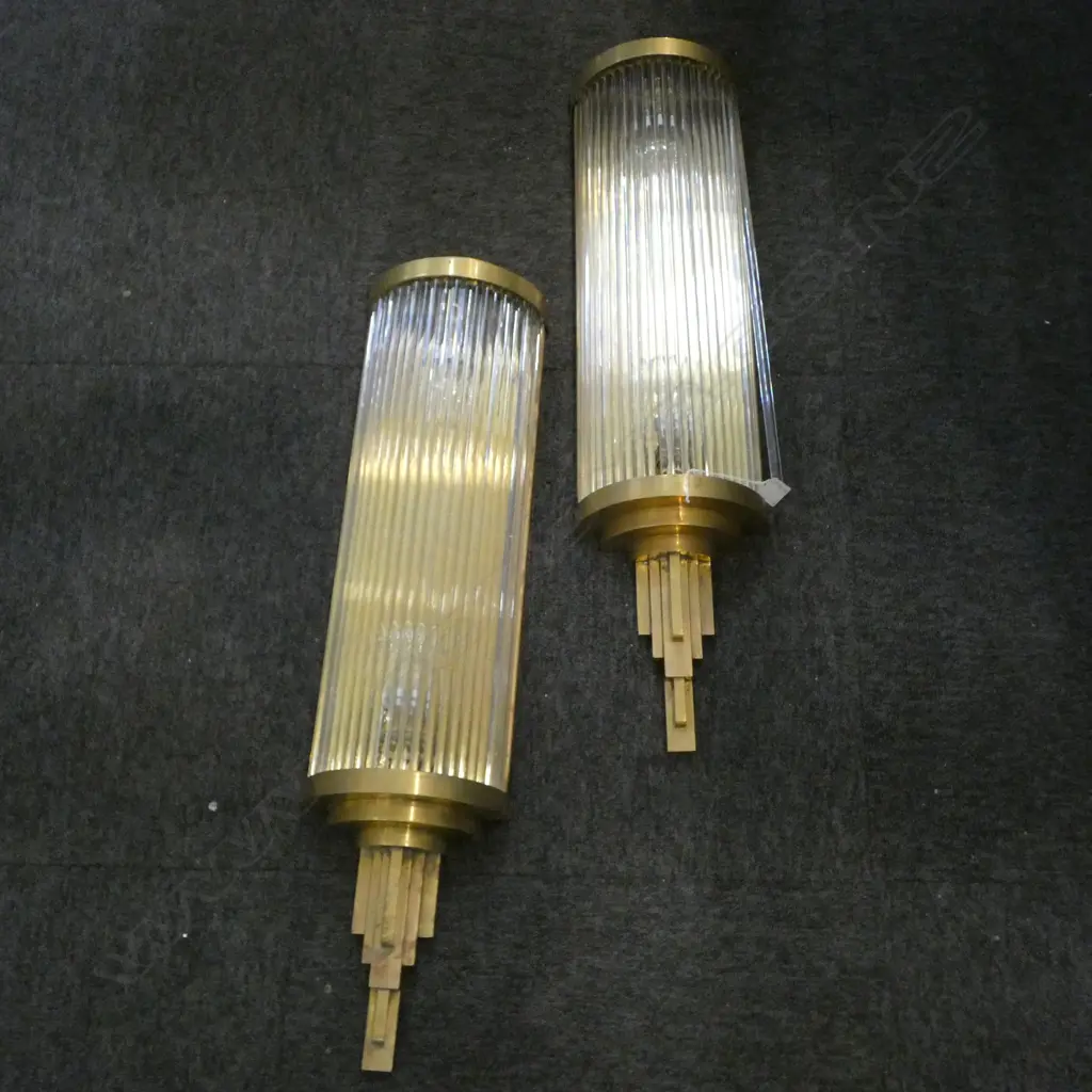 PR DECO STYLE BRASS SCONCE LAMPS H760mm Image 1++