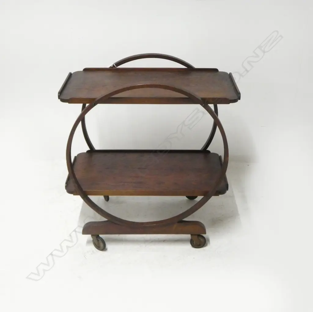 ART DECO TEA TROLLEY, WOBBLY BUT COULD BE FIXED W.700mm Image 1++