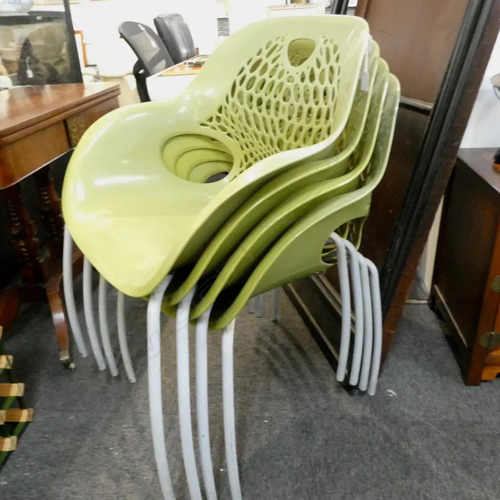 4 MODERN CHAIRS, TON HASS FOR KIAN Image 1++