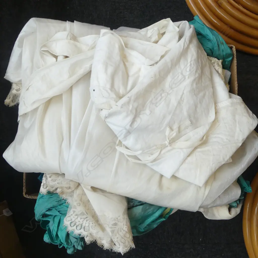 VINTAGE DRESS UP CLOTHES; DRESSES, EARLY 20thC SKIRT ETC Image 1++