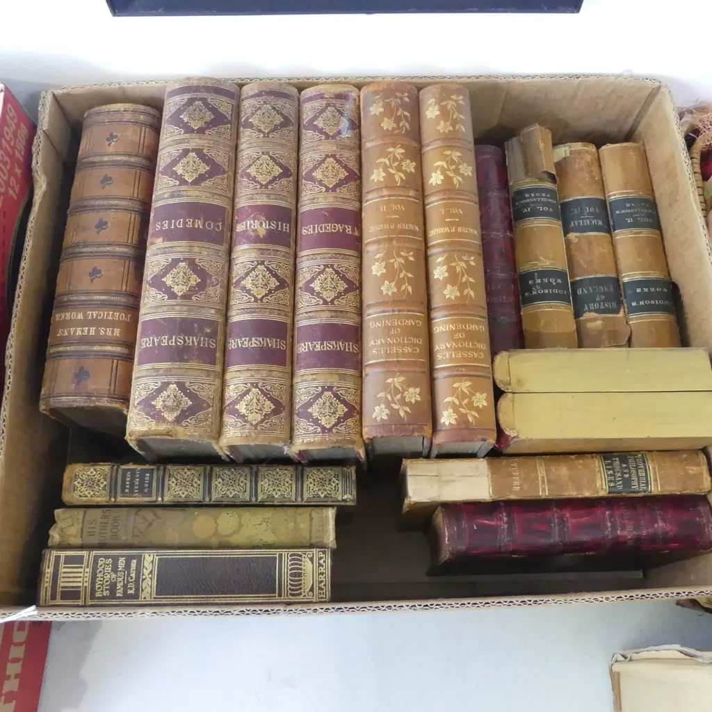ANTIQUE BOOKS SOME FAUX Image 1++
