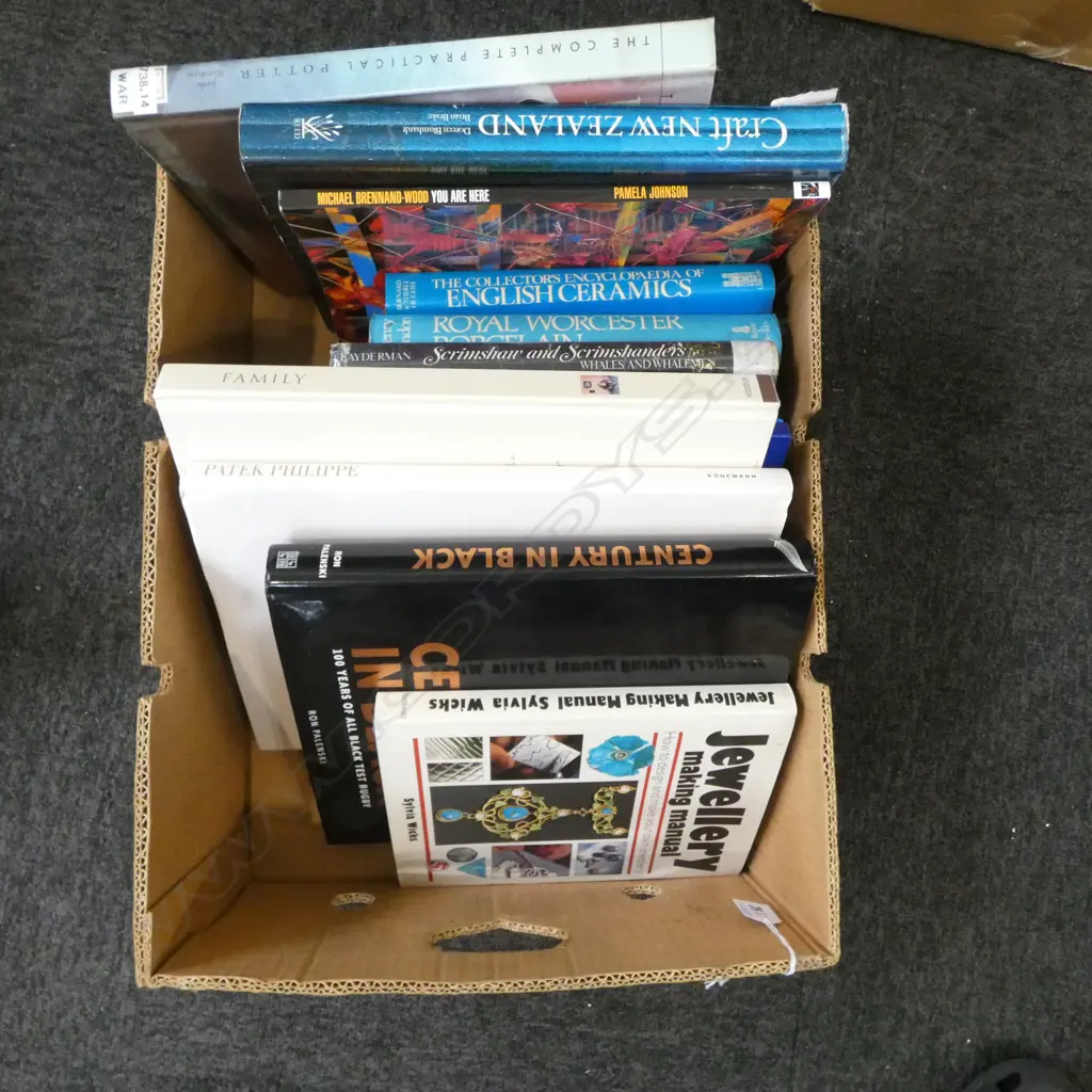 ASST. REFERENCE BOOKS; CARFT NEW ZEALAND, JEWELLERY MAKING MANUAL, CREATIVE POTTERY, etc Image 1++