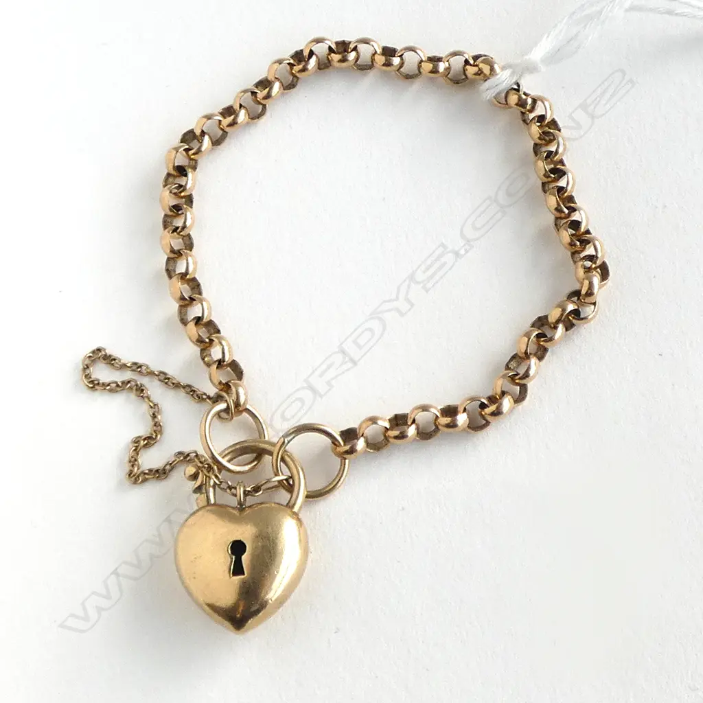 9CT BRACELET, 8.0grms Image 1++