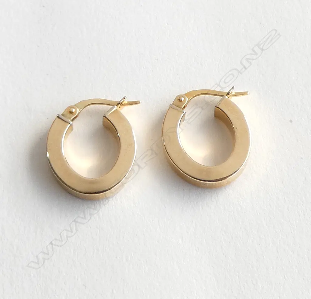 PR HOOP EARRINGS 1.9gms Image 1++