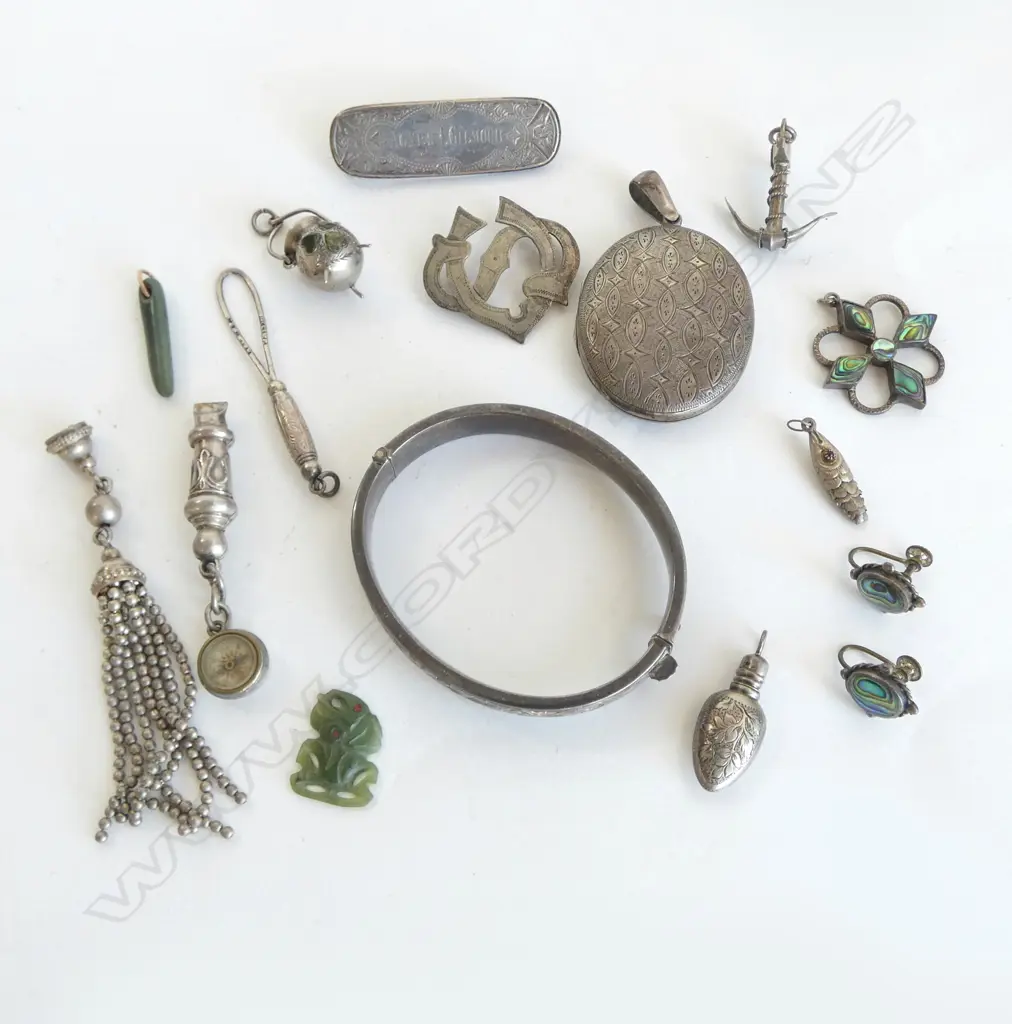 ASST. JEWELLERY; MOSTLY STG SILVER, 74grms Image 1++