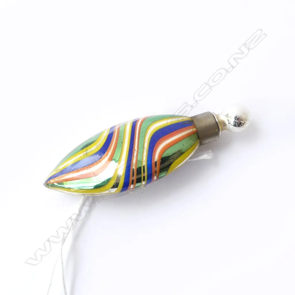 NAILSEA GLASS PERFUME BOTTLE L.75mm Image 1++