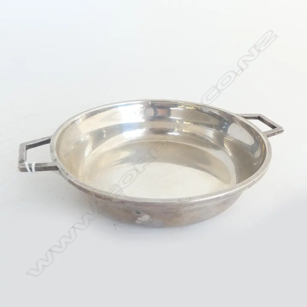GERMAN 800 SILVER DISH 120mm dia 105grms Image 1++