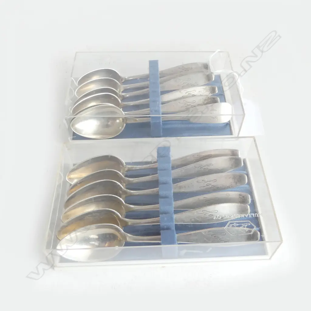 12 (11 + 1) Finnish Kultakeskus Silver 835 SILVER TEASPOONS 146gms Image 1++