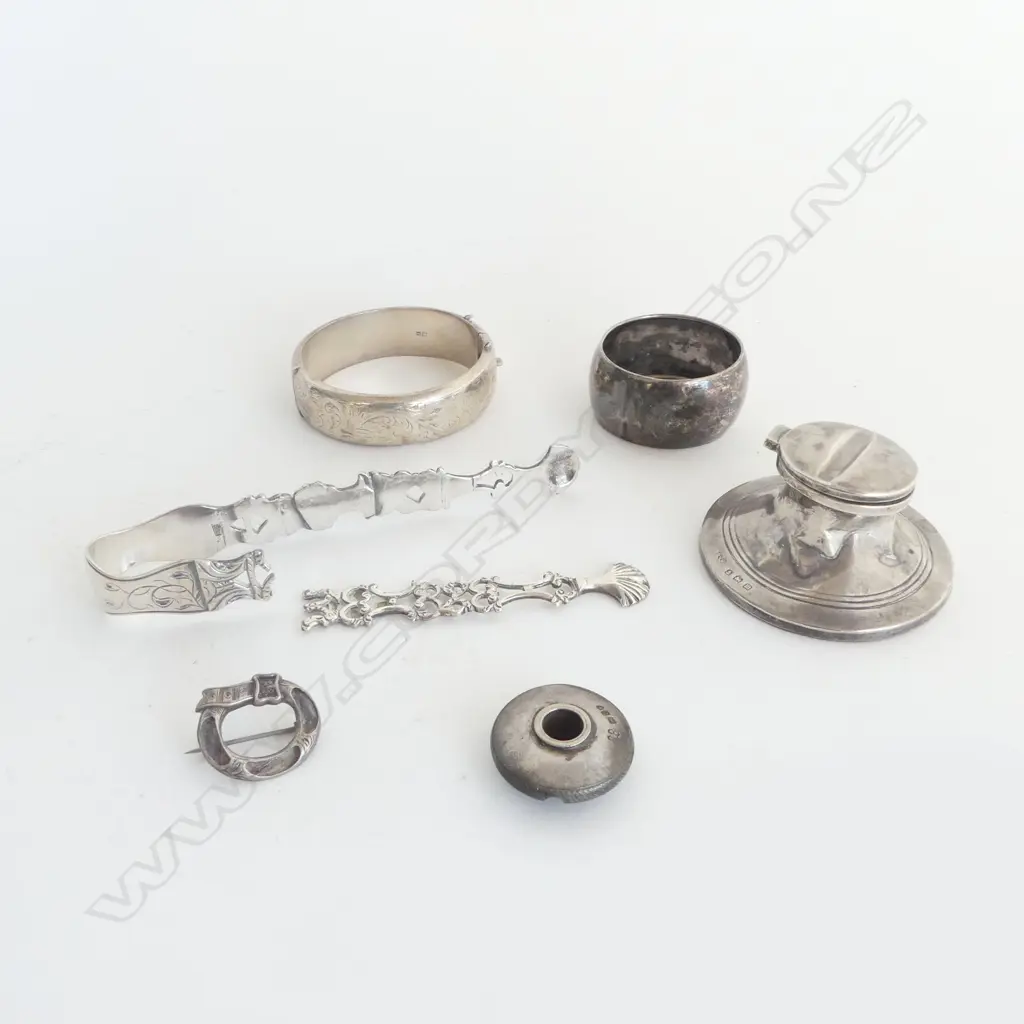 ASST STG SILVER WITH FAULTS 100+ gms silver weight Image 1++