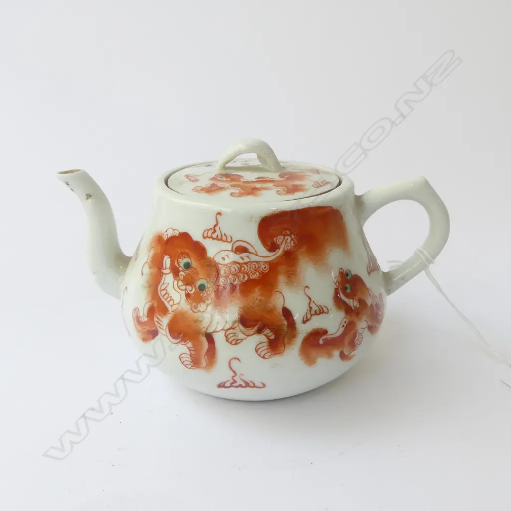 CHINESE PORCELAIN TEAPOT H.90mm Image 1++