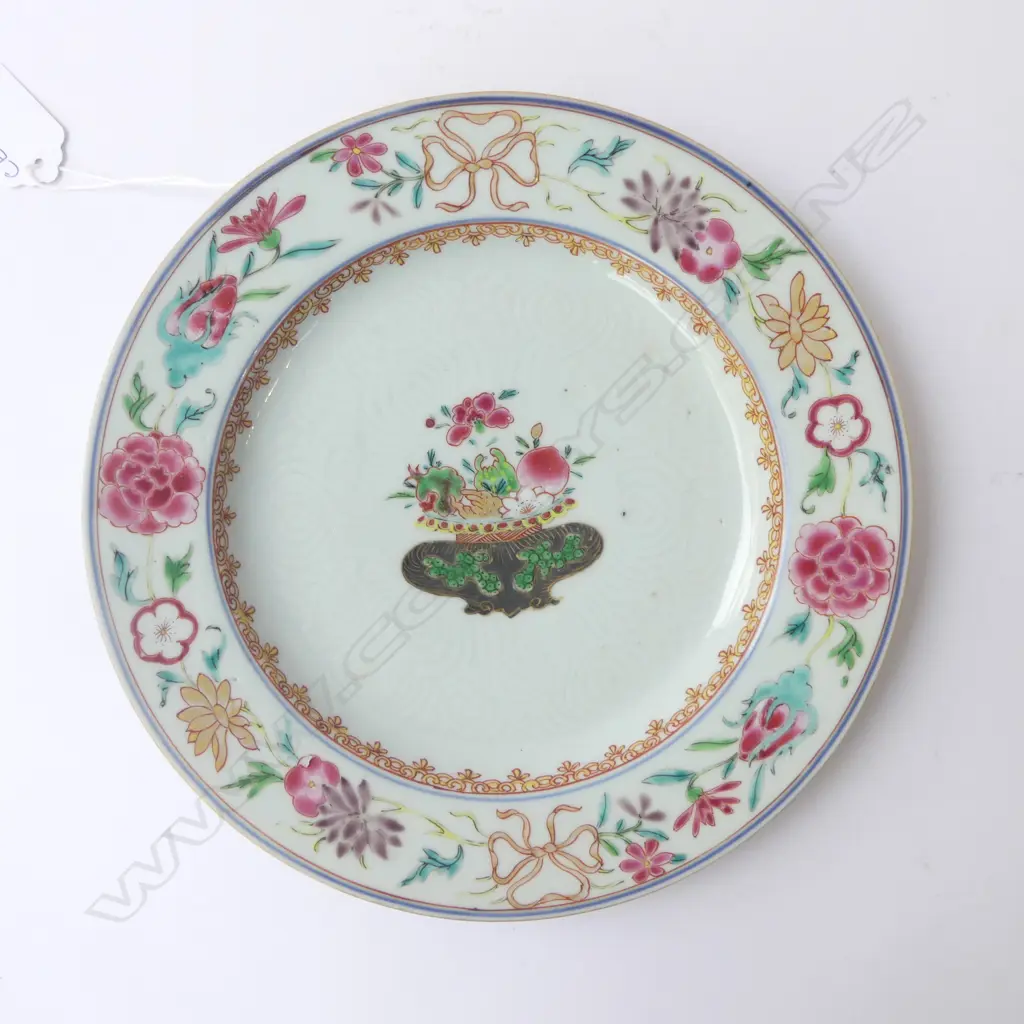 ANTIQUE CHINESE PLATE 230mm dia Image 1++