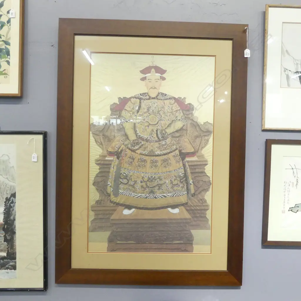 CHINESE ANCESTOR PRINT 885x550mm Image 1++