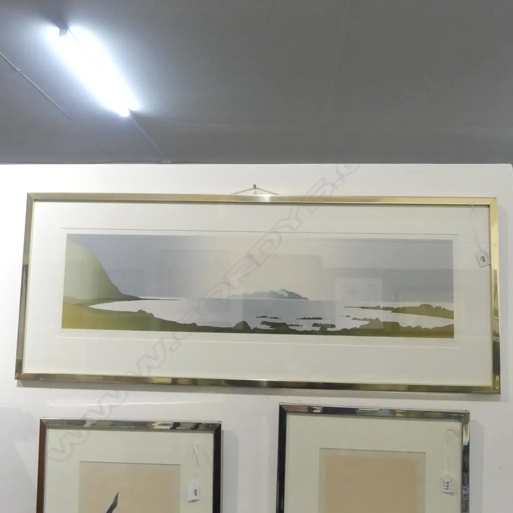 MALCOLM WARR, KAPITI FROM PUKERUA, PRINT Ed.16/155, 240x880mm Image 1++