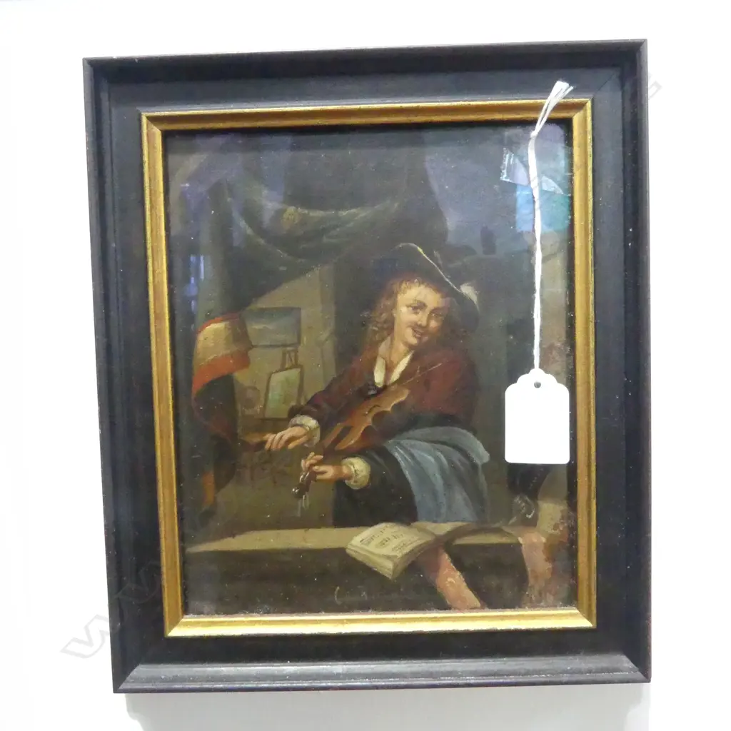 FRAMED DUTCH STYLE OIL 195x155mm Image 1++