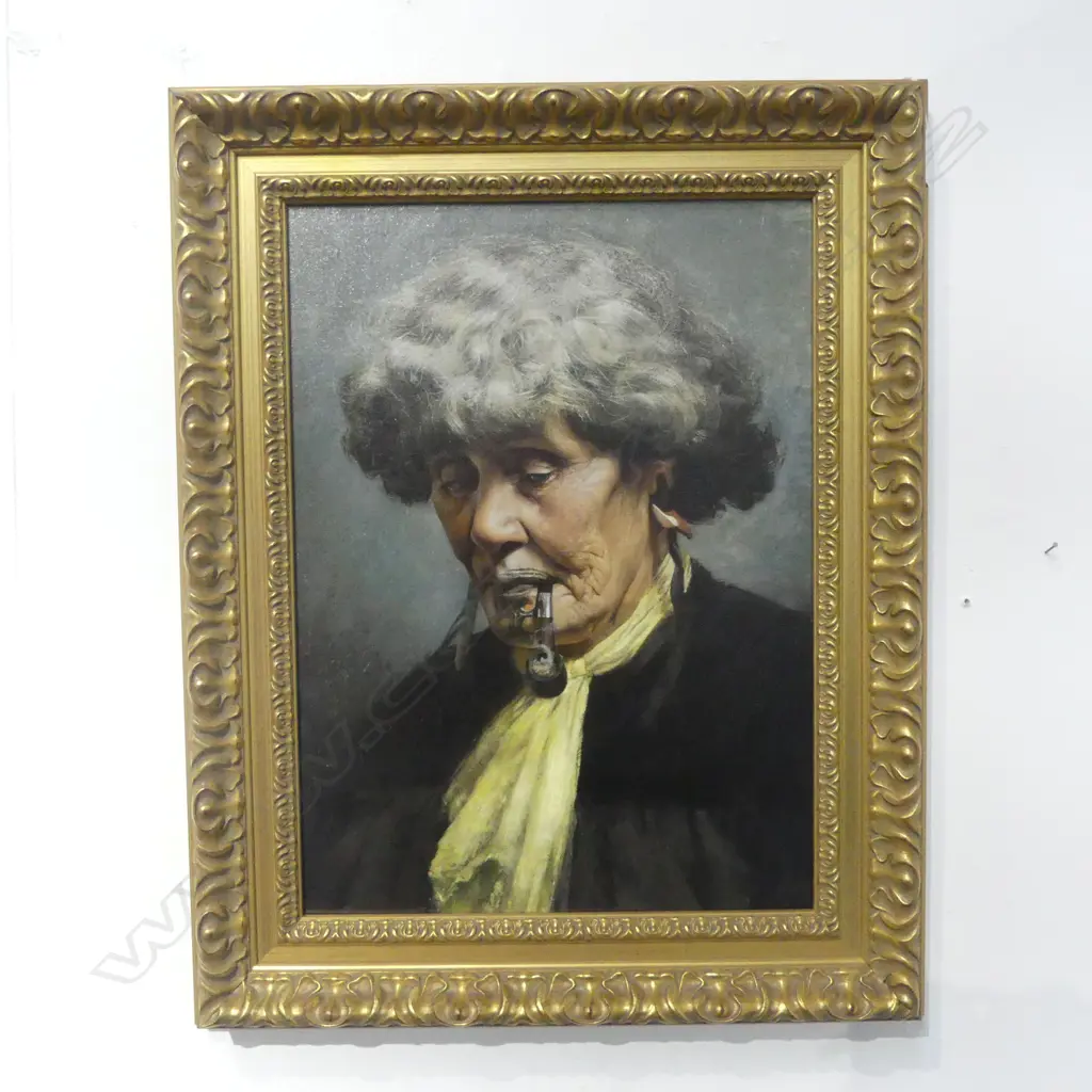 MODERN GOLDIE PRINT ON CANVAS BOARD 490x355mm Image 1++