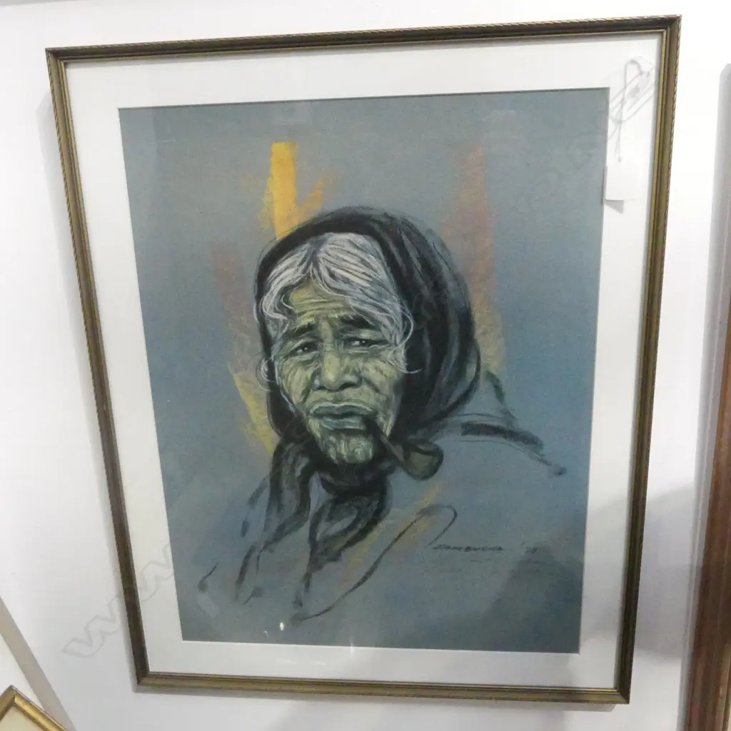 Kristin Zambucka, Portrait of a Maori woman PRINT 530 x 410mm Image 1++