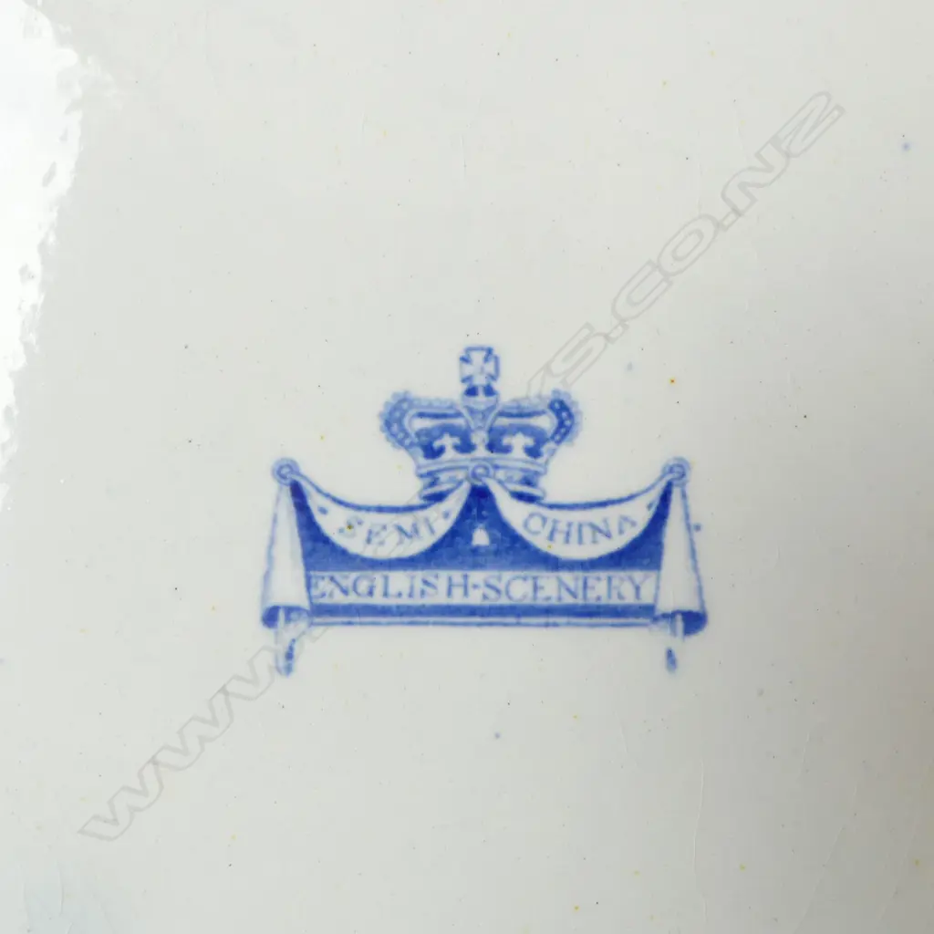 3 x 19thC B/W CABINET PLATES, MINTON, WEDGEWOOD & LOCKETT & HULM, Dia.250mm Image 1++